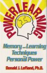 POWERLEARNING : Memory & Learning Techniques For Personal Power